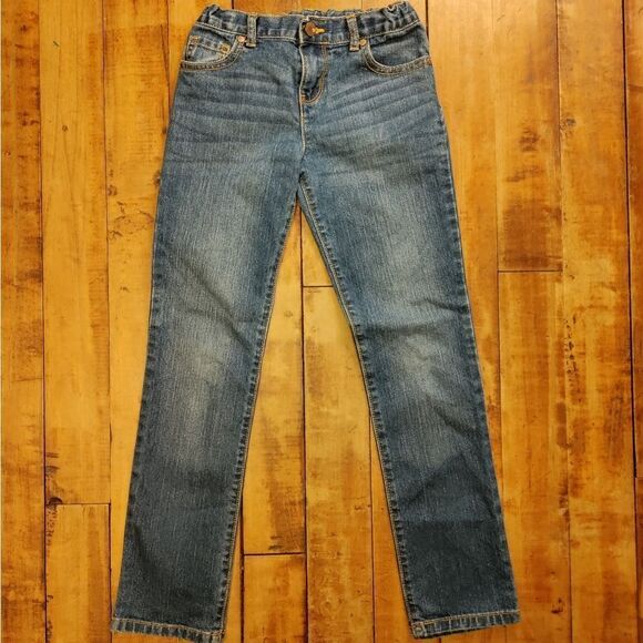 Childrens Place jeans size 10 skinny jeans adjustable waist spring cotton - Picture 1 of 5